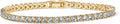 PAVOI 14K Gold-Plated Cubic Zirconia Tennis Bracelet