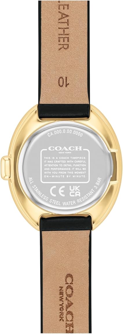 Coach Sammy Women's Quartz Watch – Leather Strap