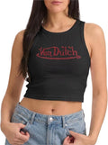 Von Dutch Women's Graphic Crop Tank