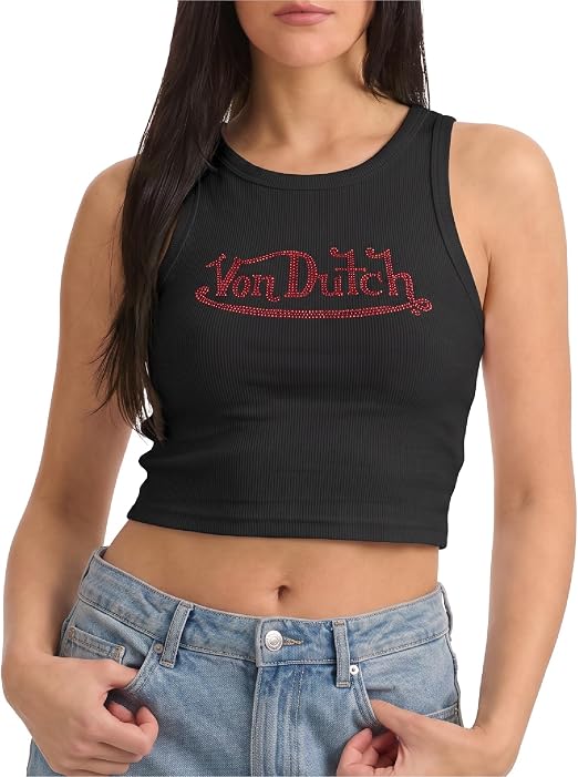 Von Dutch Women's Graphic Crop Tank
