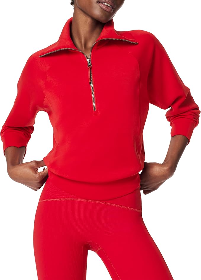 SPANX AirEssentials Half-Zip Pullover