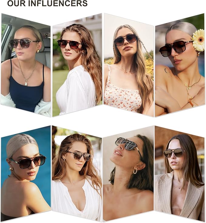 SOJOS SJ2202 Retro Aviator Sunglass