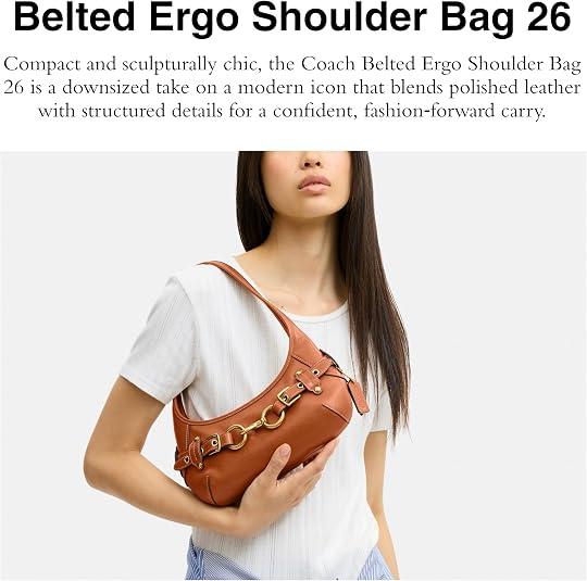 Coach Belted Ergo Shoulder Bag 26