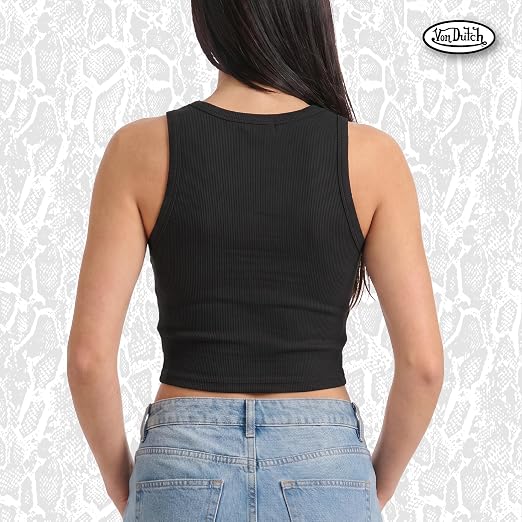 Von Dutch Women's Graphic Crop Tank