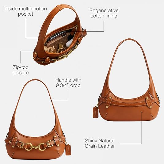 Coach Belted Ergo Shoulder Bag 26