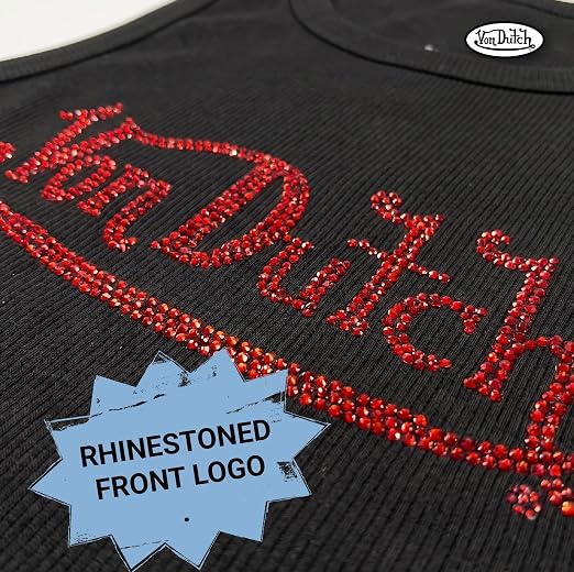 Von Dutch Women's Graphic Crop Tank